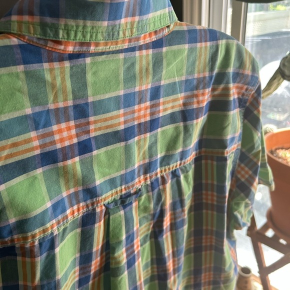 Chaps Multicolor Plaid Button-Down Shirt M - Picture 11 of 16